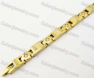 Gold Plating Tungsten Bracelet KJB270138