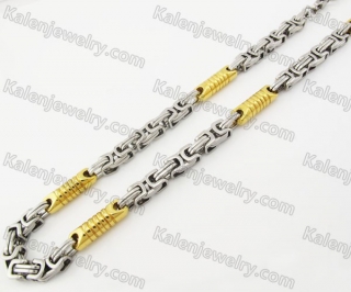Stainless Steel Necklace KJN750044