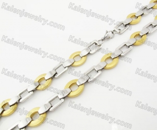 Stainless Steel Necklace KJN750046