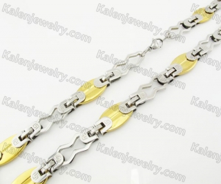 Stainless Steel Necklace KJN750053