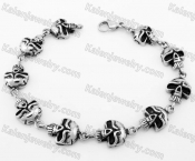 Stainless Steel Skull Bracelet KJB170284