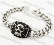 Stainless Steel Skull Bracelet KJB170292
