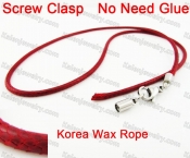 Steel Screw Clasp Korea Wax Rope KJN790061
