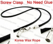 Steel Screw Clasp Korea Wax Rope KJN790063