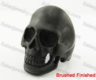 Stainless Steel Skull Ring KJR550071