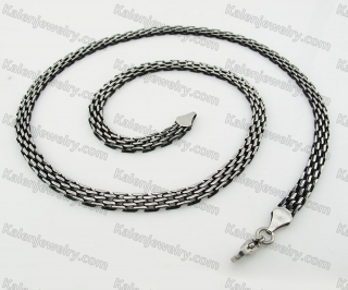 Stainless Steel Necklace KJN370014