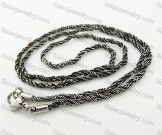 Stainless Steel Necklace KJN370034