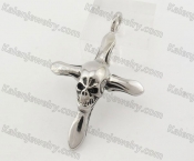 Stainless Steel Skull Pendant KJP051401