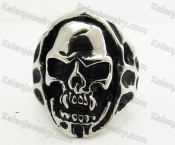 Stainless Steel Skull Ring KJR170032