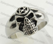 Stainless Steel Skull Ring KJR170044