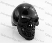 Black Stainless Steel Skull Ring KJR350392