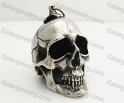 Large Stainless Steel Skull Pendant KJP350262
