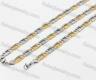 590/225×10.2 mm Bracelet and Necklace Set  KJS750093