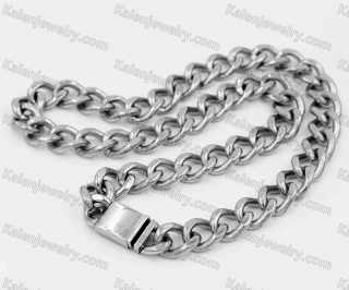 Stainless Steel Necklace KJN520005