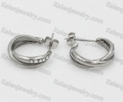 Stainless Steel Earrings KJE051447
