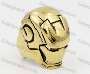 Gold Stainless Steel Ring KJR010368