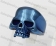 Blue Steel Skull Ring KJR350557