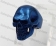 Blue Steel Skull Ring KJR350558