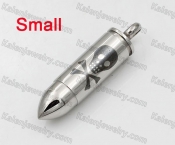 Openning Lid Bullet Pendant KJP100-0316