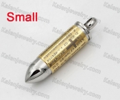 Openning Lid Bullet Pendant KJP100-0317