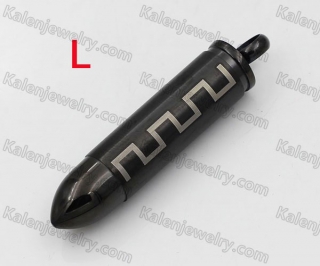 Openning Lid Bullet Pendant KJP100-0353