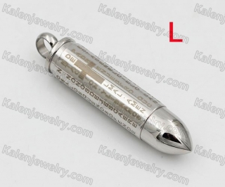 Openning Lid Bullet Pendant KJP100-0359