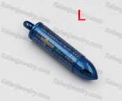48.7×9.8 mm  Openning Lid Bullet Pendant KJP100-0361