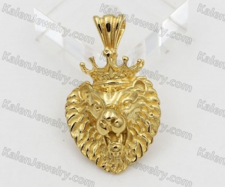 Imperial Crown Lion Pendant KJP260138