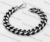 Retro Black Inside Steel Bracelet KJB570101