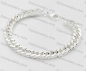 Silver Plating Stainless Steel Bracelet KJB000002