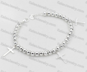 Silver Plating Stainless Steel Bracelet KJB000009