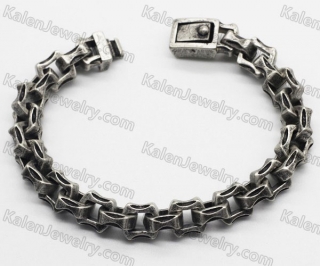 Ancient Silver Plating Steel Bracelet KJB36-0527