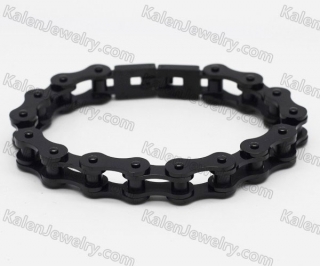 11mm wide Good Polishing Motorcycle Chain Bracelet KJB52-0063