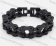 18mm wide Good Polishing Motorcycle Chain Bracelet KJB52-0067