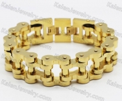 23mm wide Good Polishing Motorcycle Chain Bracelet KJB52-0075