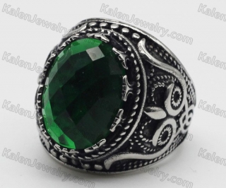 Green Stone Ring KJR115-0320