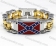 Federal Flag Bike Chain Bracelet KJBA000029