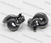Horned Viper ear cuffs earings KJE69-0262
