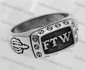 925 silver FTW ring KJSR115-0001