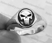 925 silver skull ring KJSR115-0005