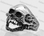 925 silver skull ring KJSR115-0042