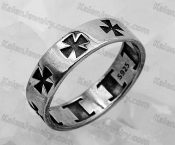 925 silver cross ring KJSR115-0054