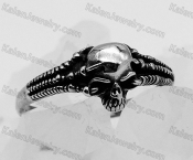 925 silver skull ring KJSR115-0060
