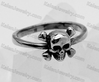 925 silver skull ring KJSR115-0063