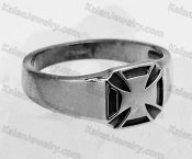 925 silver iron cross ring KJSR115-0074