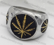 cannabis leaf ring KJR100-1093