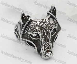Viking Wolf Totem ring KJR33-0741