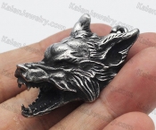 wolf head pendant KJP118-0022