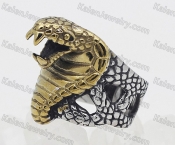Golden Cobra Ring KJR118-0090