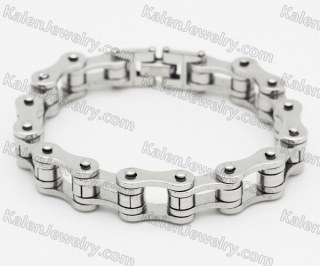 cheap steel motorcycle chain bracelet KJBA000034